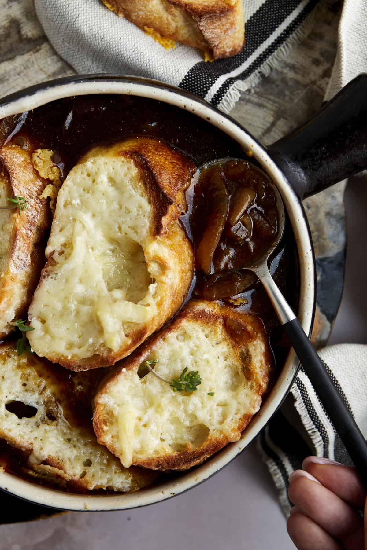 Reconstructed 1920s French Onion Soup