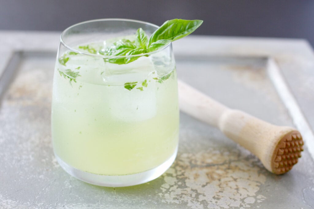Citrus-Basil Gin Collins