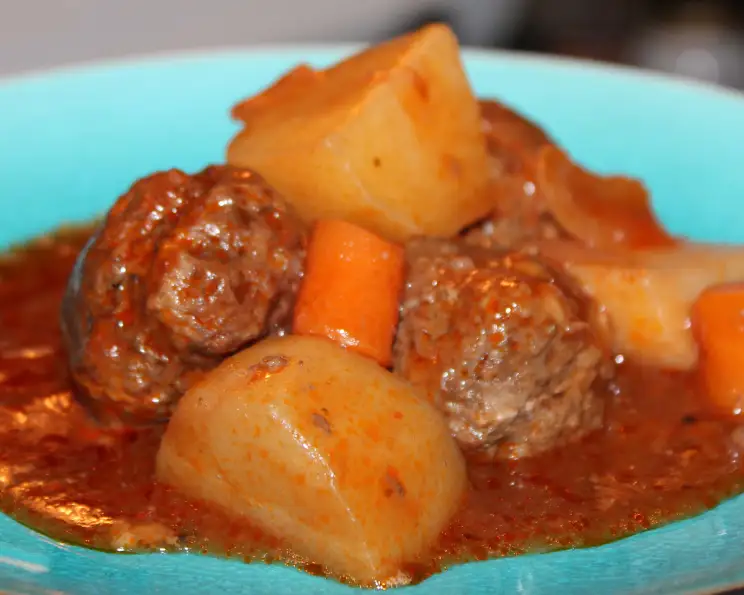 Arendelle-Inspired Nordic Meatball Stew
