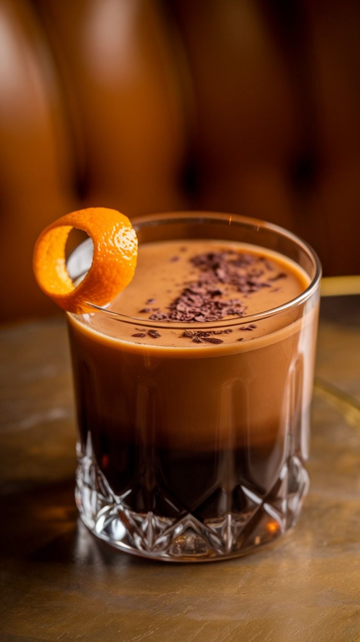 Smoky Espresso Cardamom Old Fashioned