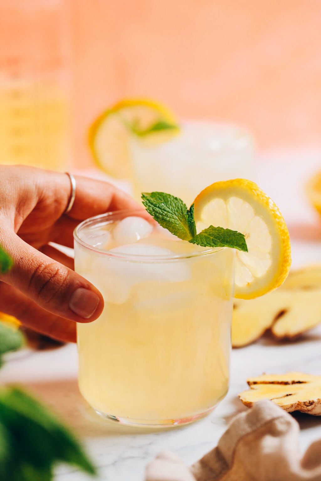 Popular Honey Ginger Lemonade