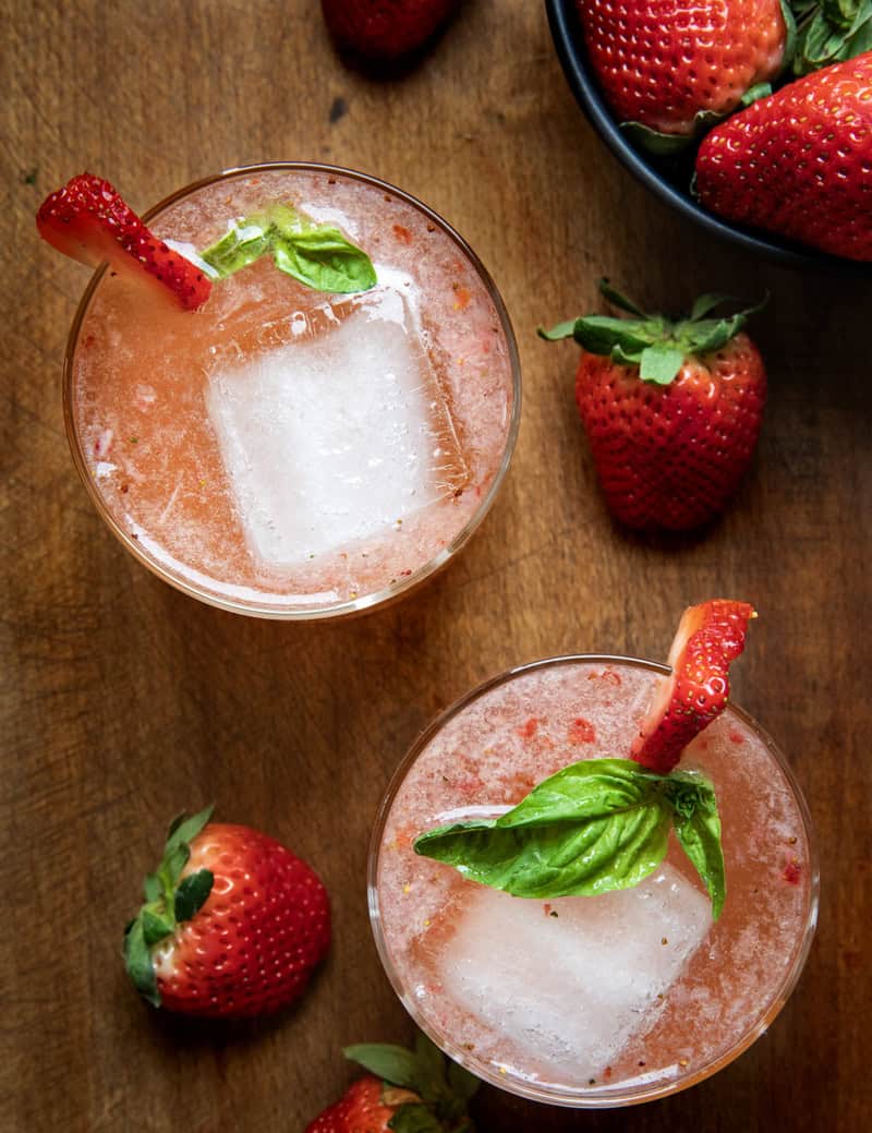 Popular Raspberry Basil Smash