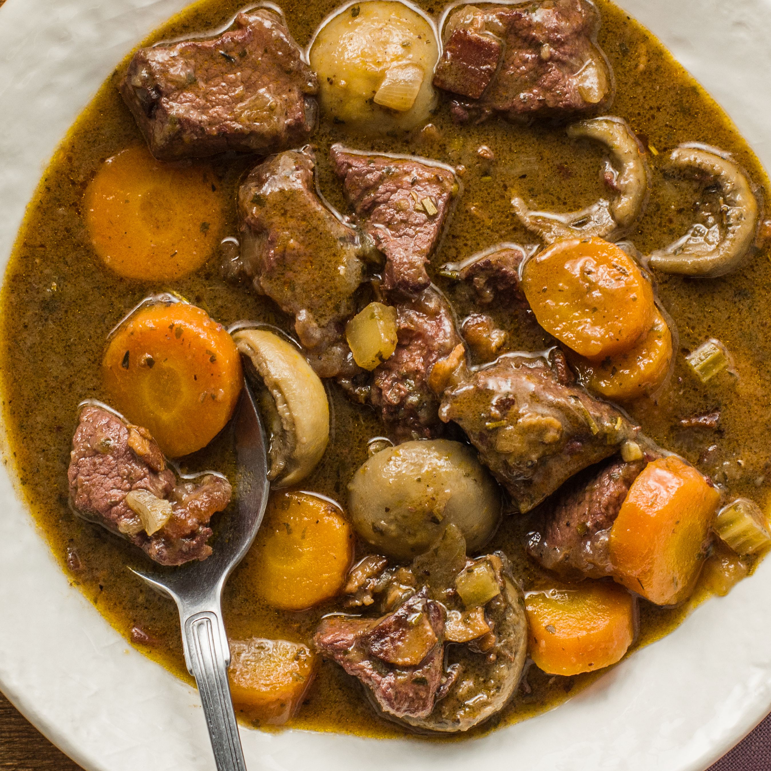 Mountain-Fresh Venison Stew with Root Vegetables